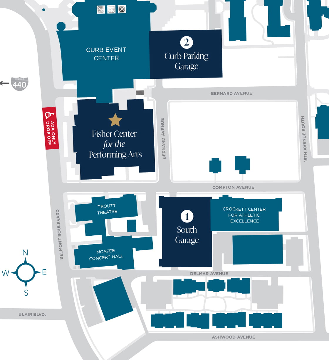 Fisher Center Map