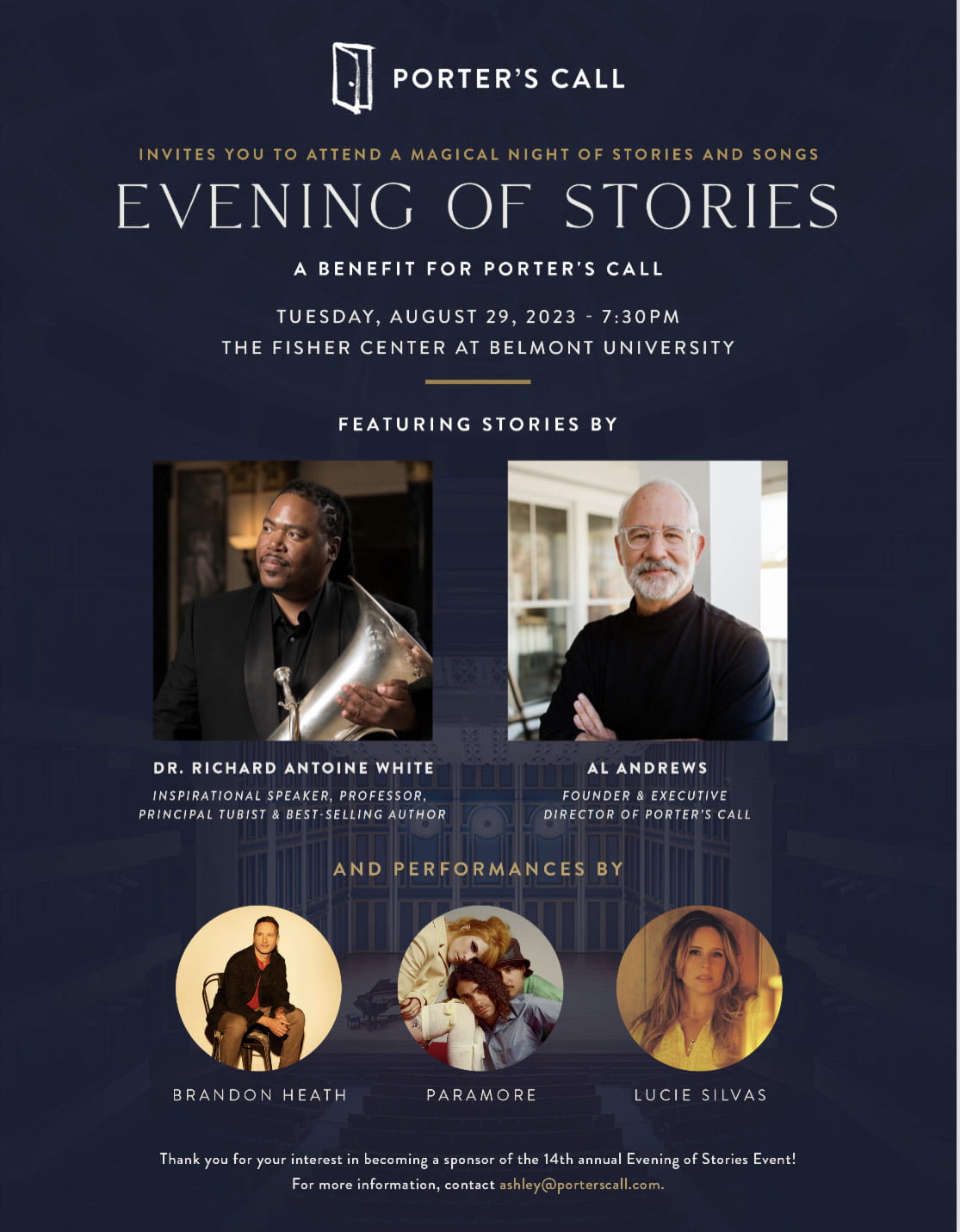 Porter's Call Evening of Stories 2023