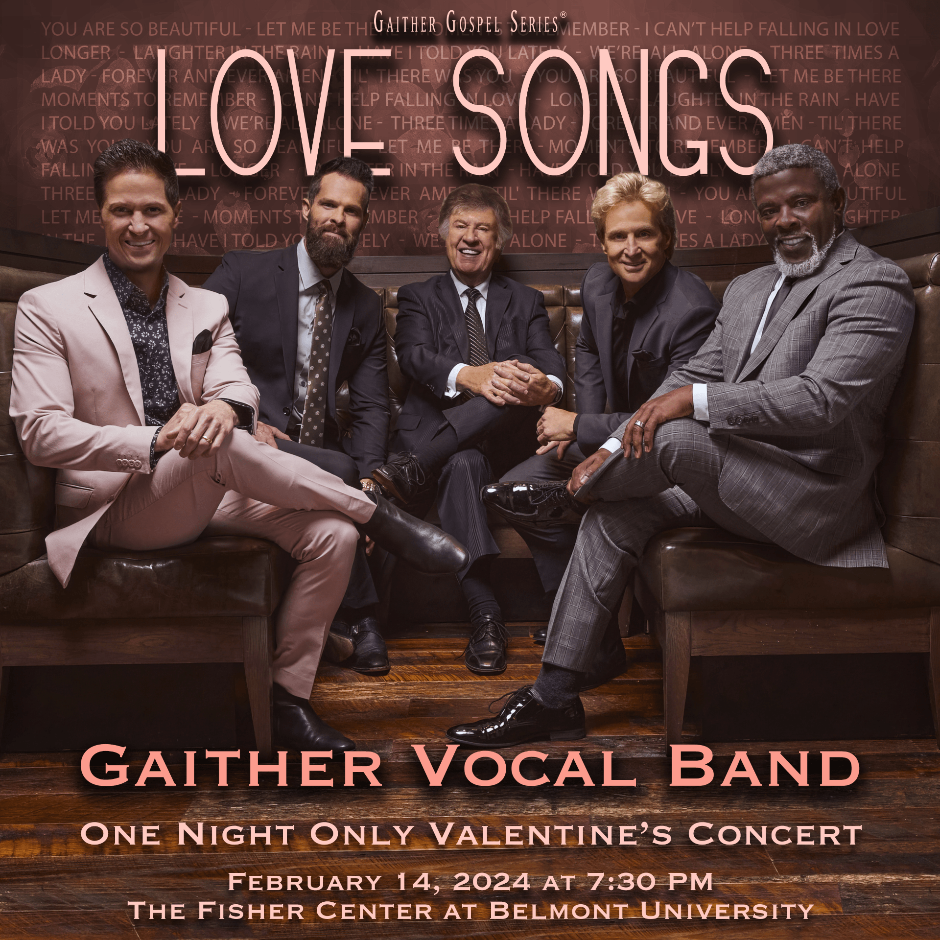 Gaither Vocal Band Love Songs