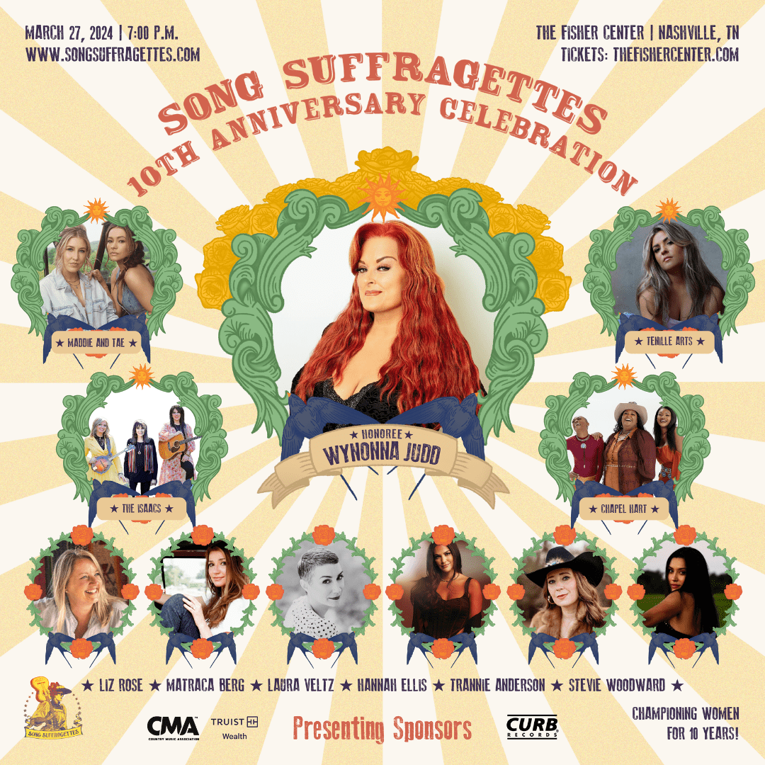 Song Suffragettes 10th Anniversary 1080x1080 v1